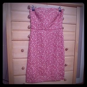Ann Taylor Loft strapless dress